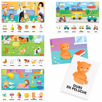 JEU EDUCATIF-LA MAISON DES MATERNELLES TOUCHE ET JOUE+2ANS - Image 2