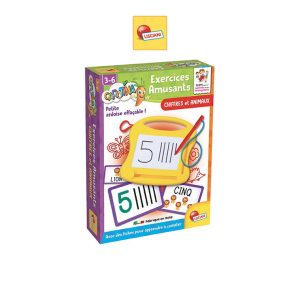 JEU EDUCATIF-CAROTINA EXERCICES AMUSANTS +3ANS