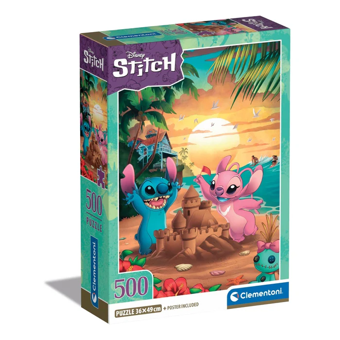 Clementoni puzzle-500pcs-disney stitch