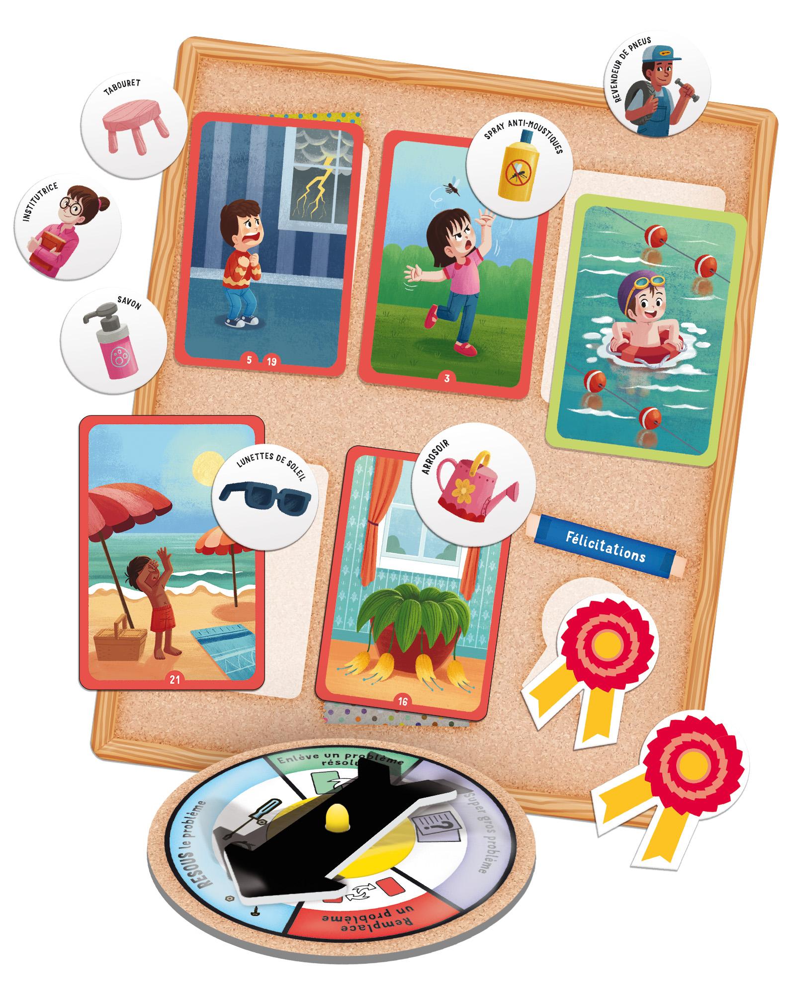 JEU EDUCATIF-LE JEU DE RESOLUTION DES PROBLEMES+5ANS - Image 2