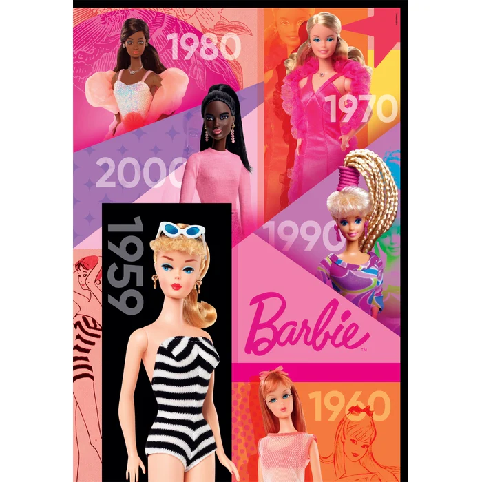 CLEMENTONI-PUZZLE 1000PCS-BARBIE - Image 3