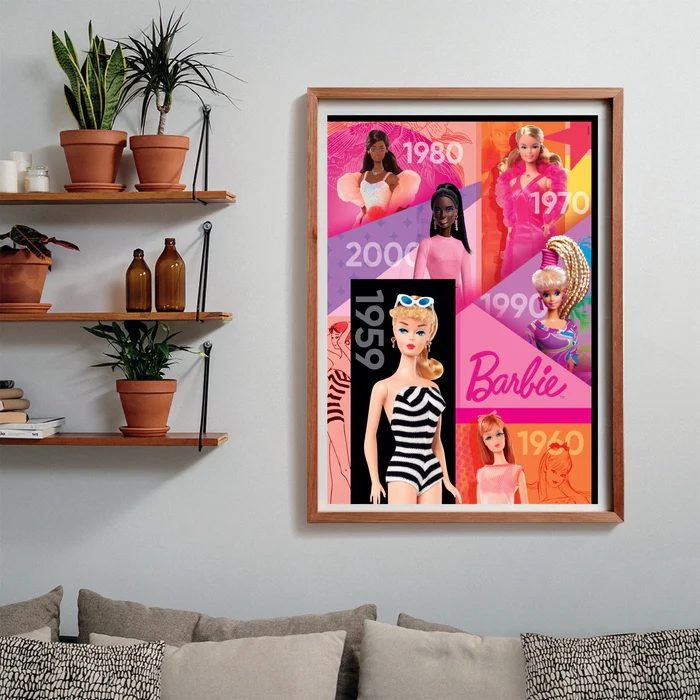 CLEMENTONI-PUZZLE 1000PCS-BARBIE - Image 2