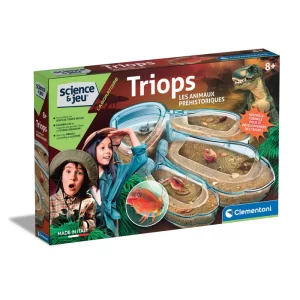 CLEMENTONI-SCIENCE ET JEU TRIOPS LES ANIMAUX+8ANS