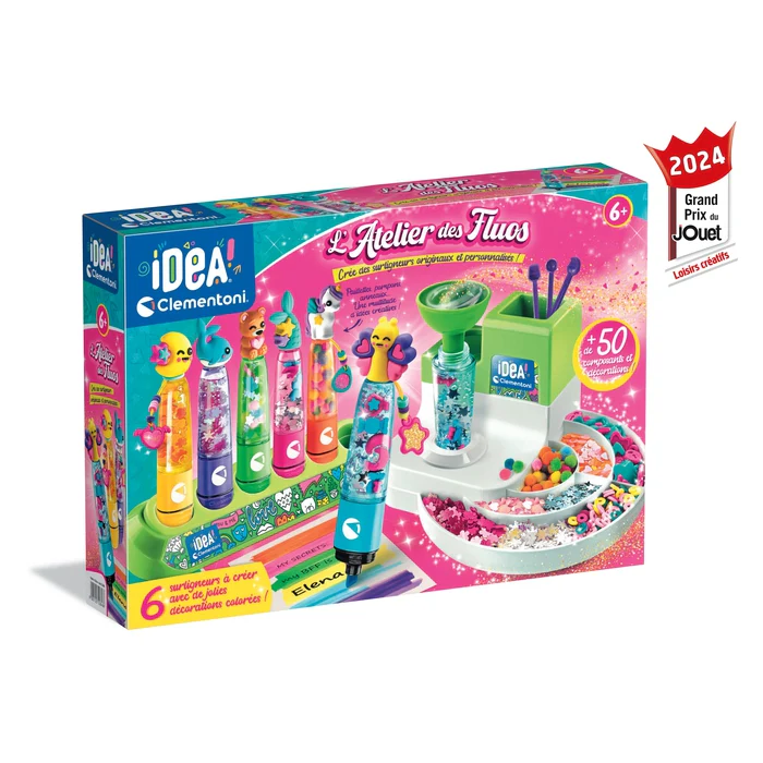 Clementoni IDEA l'atelier des fluos +6ans