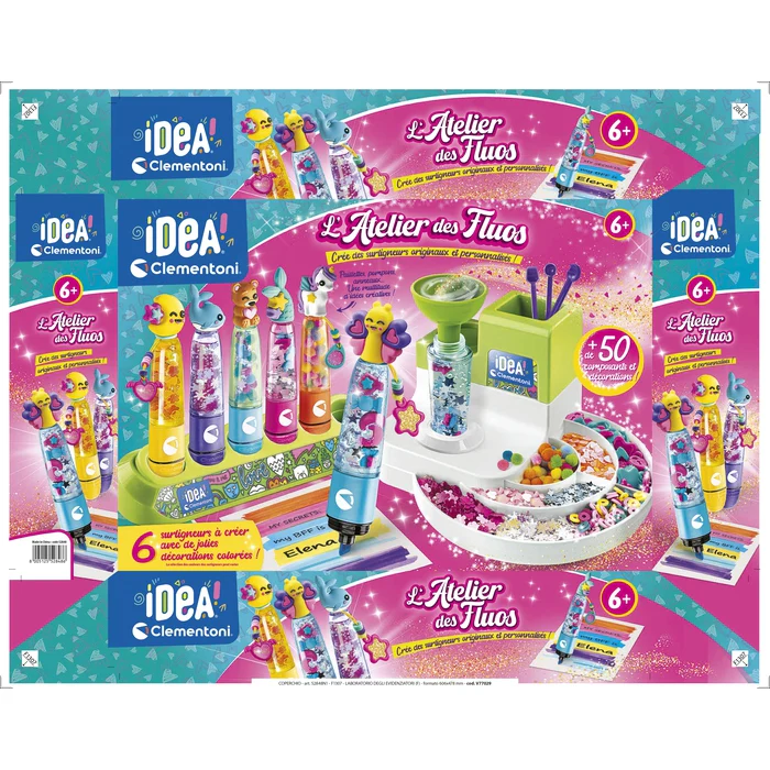 Clementoni IDEA l'atelier des fluos +6ans - Image 3