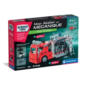 CLEMENTONI-SCIENCE ET JEU MON ATELIER DE MECANIQUE+8ANS
