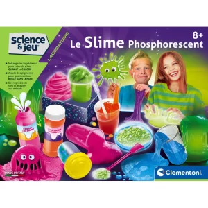 Clementoni science et jeu le slme phosphorescent +8ans