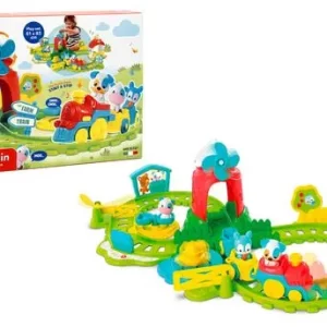 CLEMENTONI-BABY LA FERME TRAIN CIRCUIT ELECTRIQUE+12MOIS