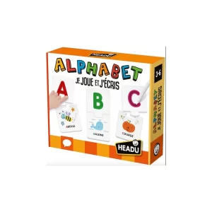Jeu éducatif alphabet je joue et j'ecris-3-6ans