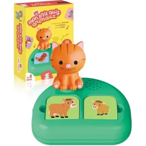 Mon ptit quiz animaux-28 images qui parlent +2ans