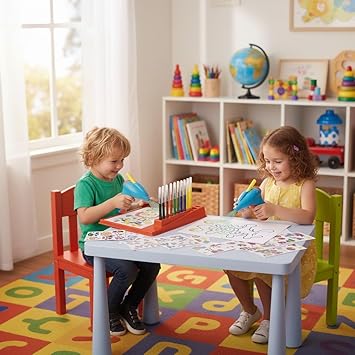 Jeu de création spray art magic art coloriage +4ans - Image 2