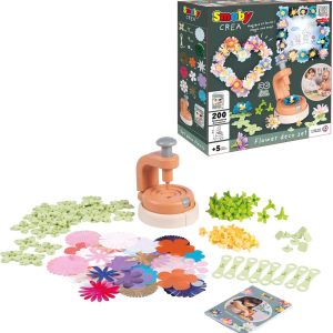 SMOBY CREA FLOWER DECO SET 200 ACCESSOIRES +5ANS