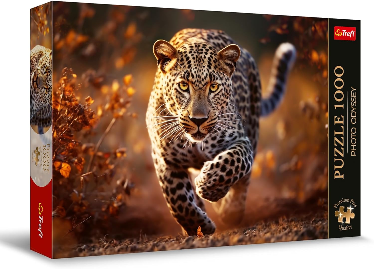 PUZZLE 1000PCS PHOTO ODYSSEY LEOPARD SAUVAGE - Image 2