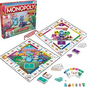 MONOPOLY JUNIOR-2EN1-APPRENDRE A GAGNER+4ANS