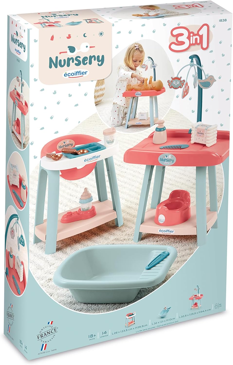 ENSEMBLE NURSERY 3EN1-14PCS+18MOIS - Image 7