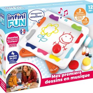 MES PREMIERS DESSINS EN MUSIQUE-4 MODES+12MOIS
