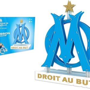 PUZZLE 3D-45PCS-ECUSSUON OLYMPIQUE DE MARSEILLE