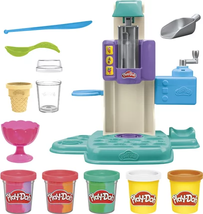 PLAY-DOH-GLACE ARC-EN-CIEL-5POTS+3ANS - Image 3