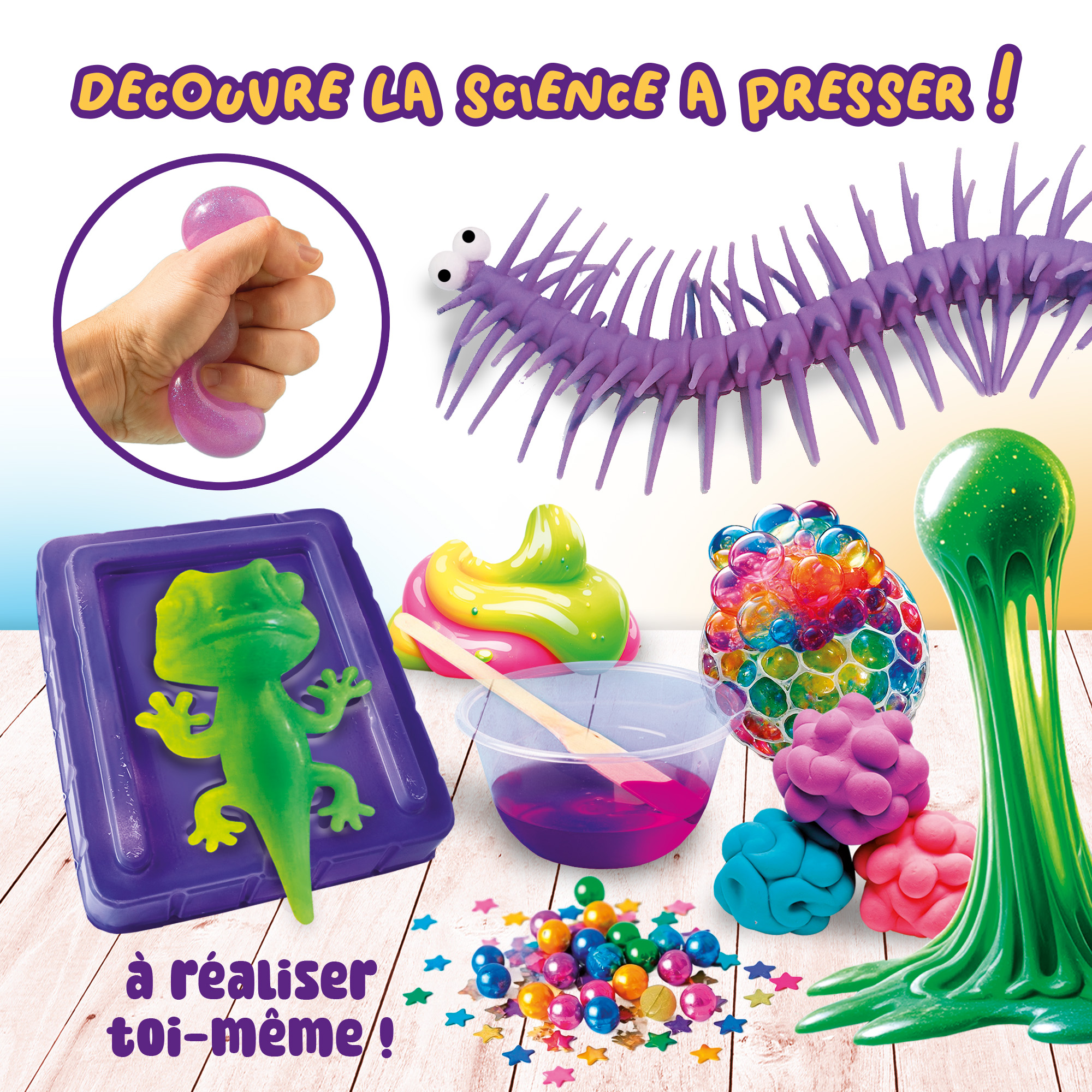 Jeu de science squish slime découvre la puissance a pression 7ans - Image 3