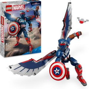 LEGO FIGURINE DU NOUVEAU CAPTAIN AMERICA MARVEL+8ANS