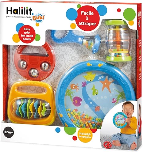 Hochet my first birthday band set -5pcs+12mois