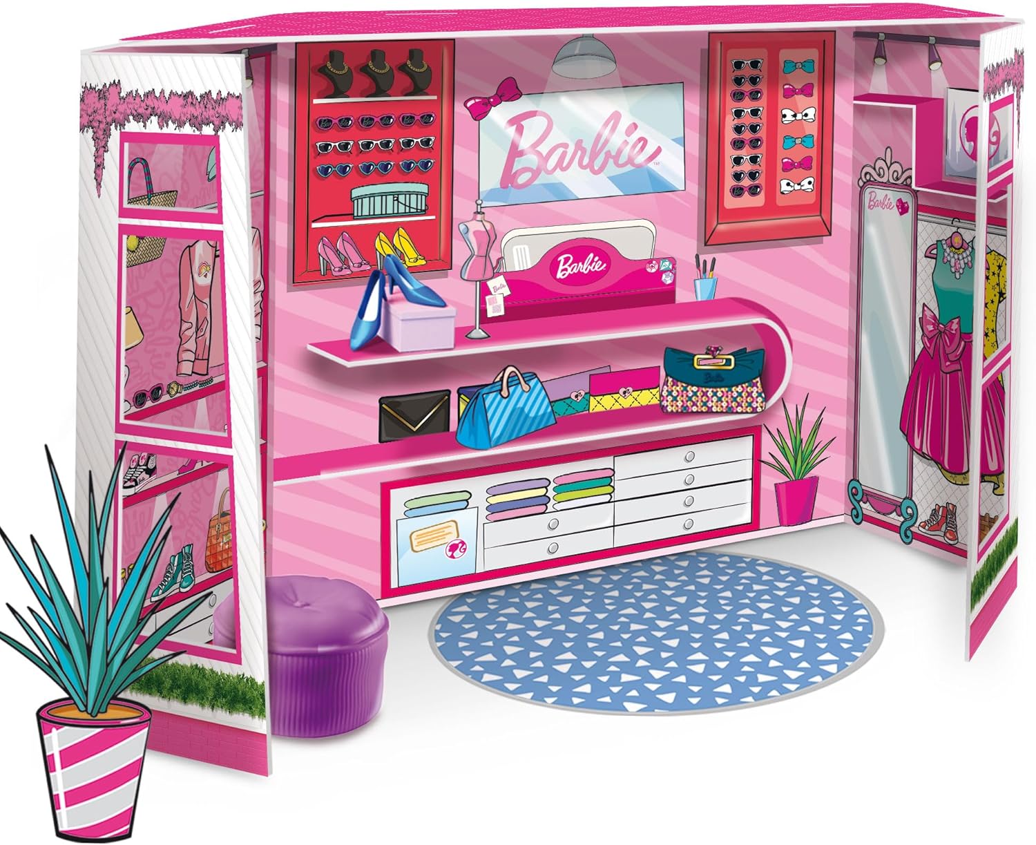 BOUTIQUE DE MODE BARBIE+ACCESSOIRES+4ANS