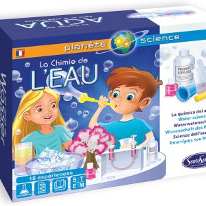 JEU DE SCIENCE-LA CHIMIE DE L'EAU-18 EXPERIENCES+8ANS