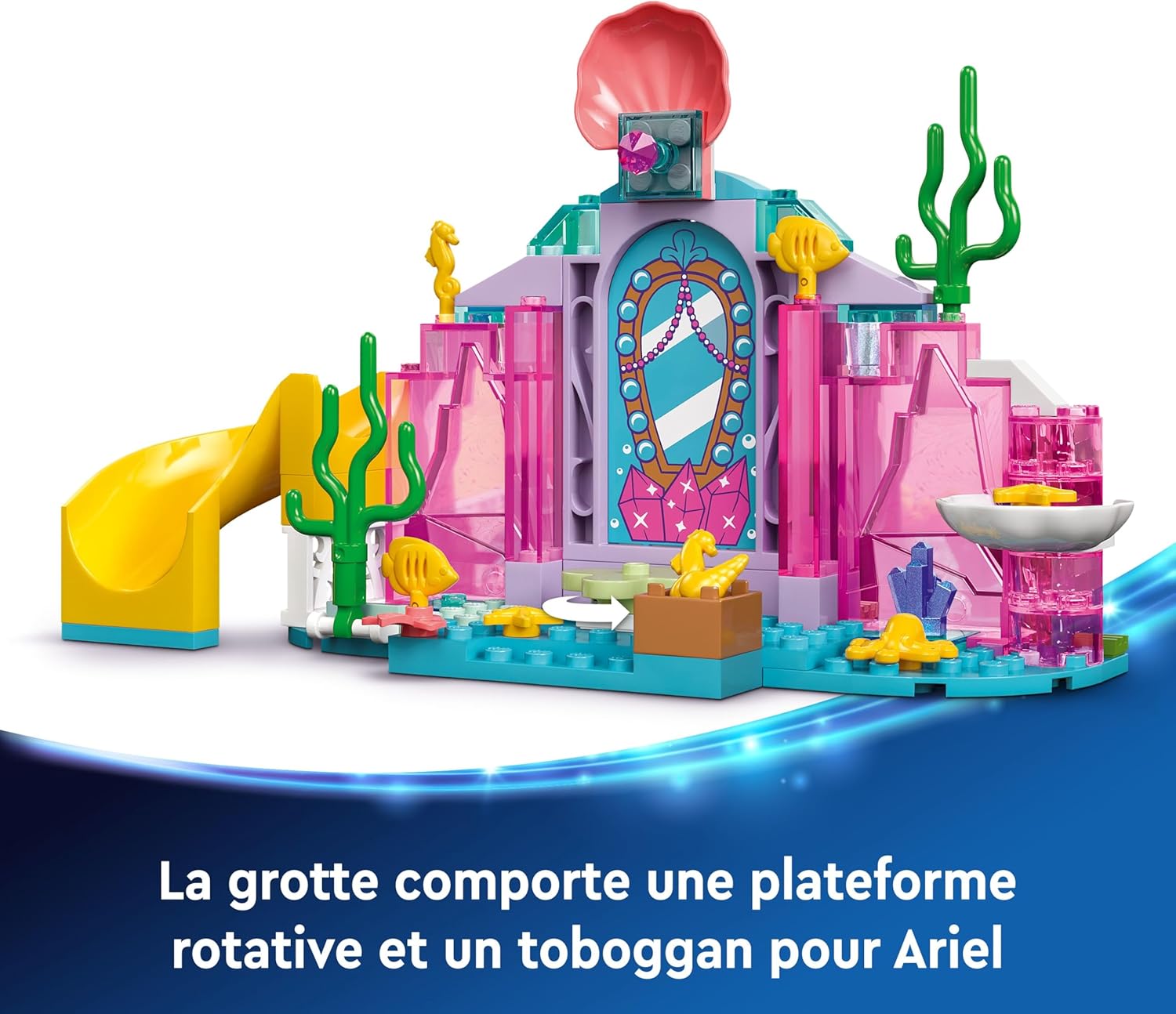 LEGO-LA GROTTE DE CRISTAL D'ARIEL+4ANS - Image 4