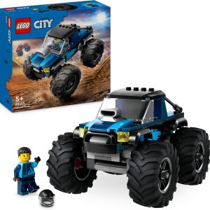 LEGO-LE MONSTER TRUCK BLEU CITY+5ANS