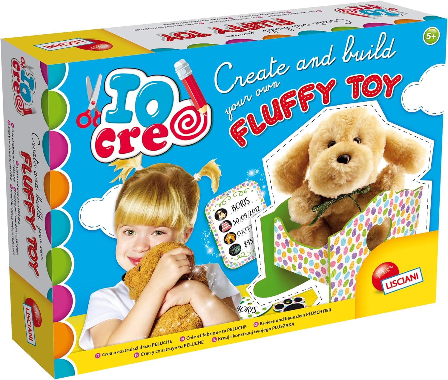 JEU DE CREATION FLUFFY TOY IO CREA+5ANS
