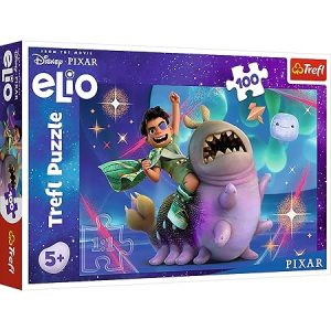 PUZZLE 100PCS ELIO AND SPACE ADVENTURE+5ANS