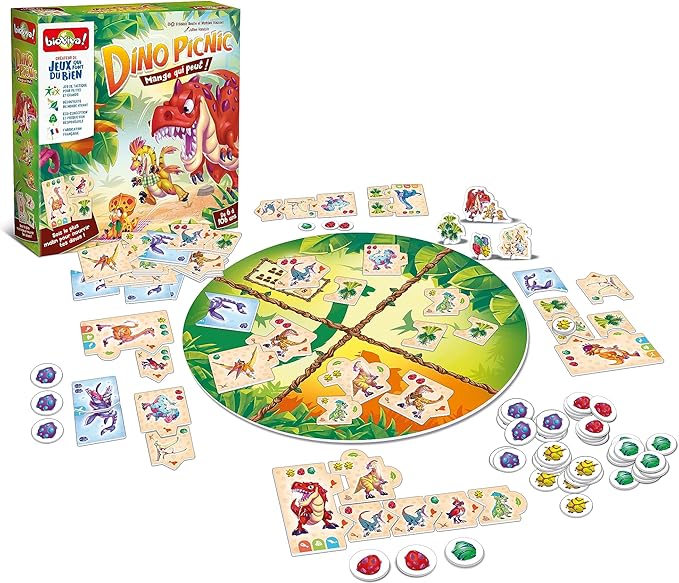 Puzzle dino picnic mange qui peut - Image 2