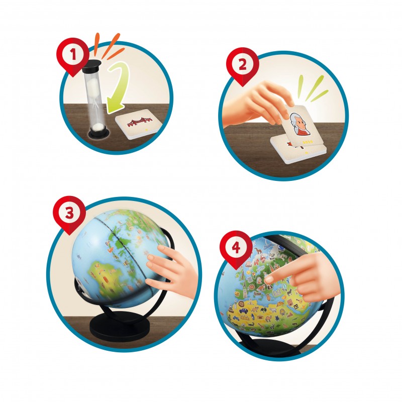 Globe terrestre-20cm-junior+4ans - Image 2