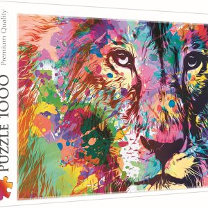 PUZZLE 1000PCS LION COLORE