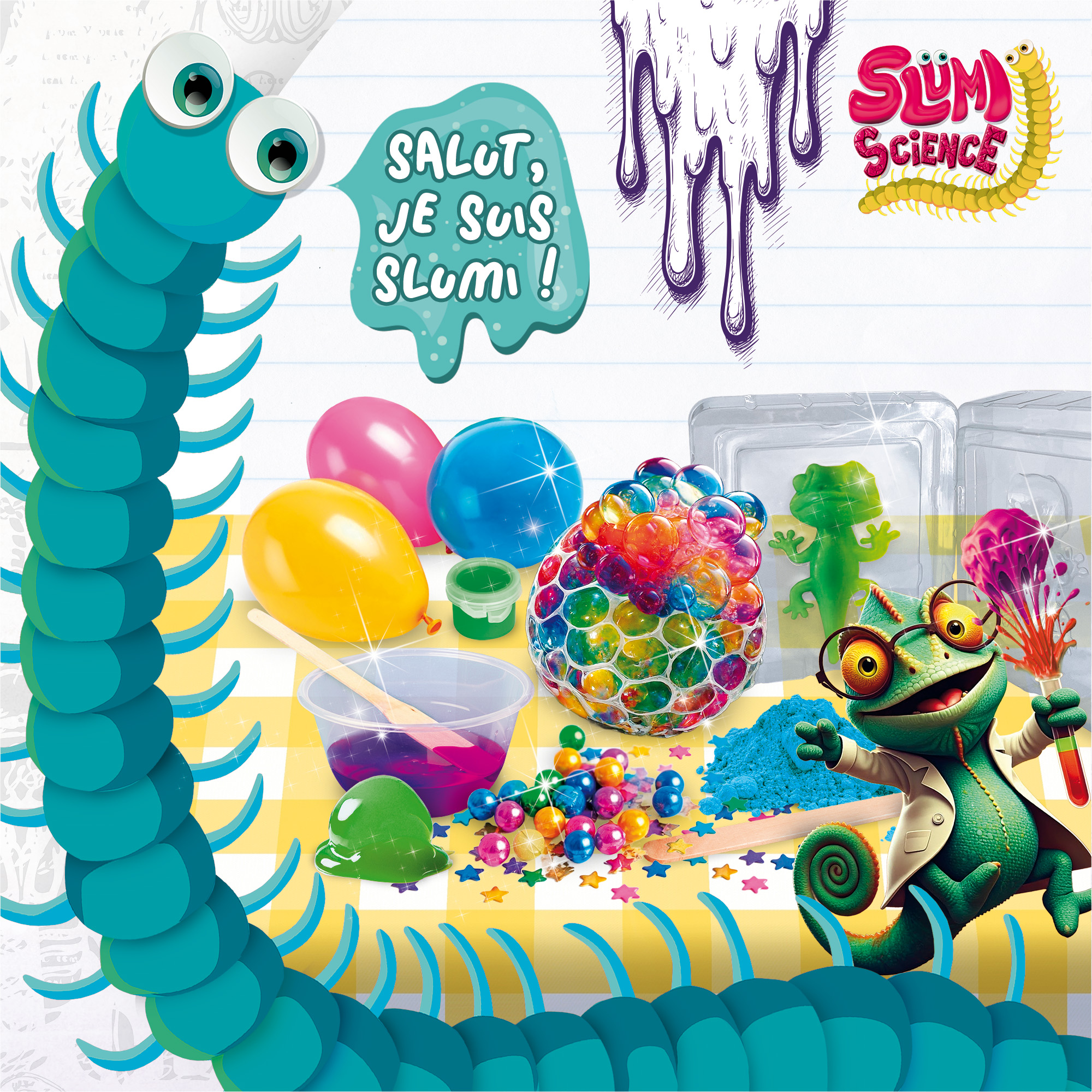 Jeu de science squish slime découvre la puissance a pression 7ans - Image 2