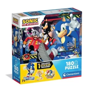 Clementoni puzzle-180pcs-sonic the hedgehog +7ans