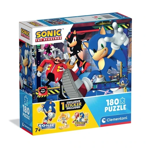 Clementoni puzzle-180pcs-sonic the hedgehog +7ans - Image 2