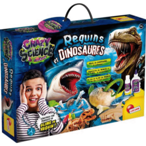 Jeu de science requins et dinosaures+7ans