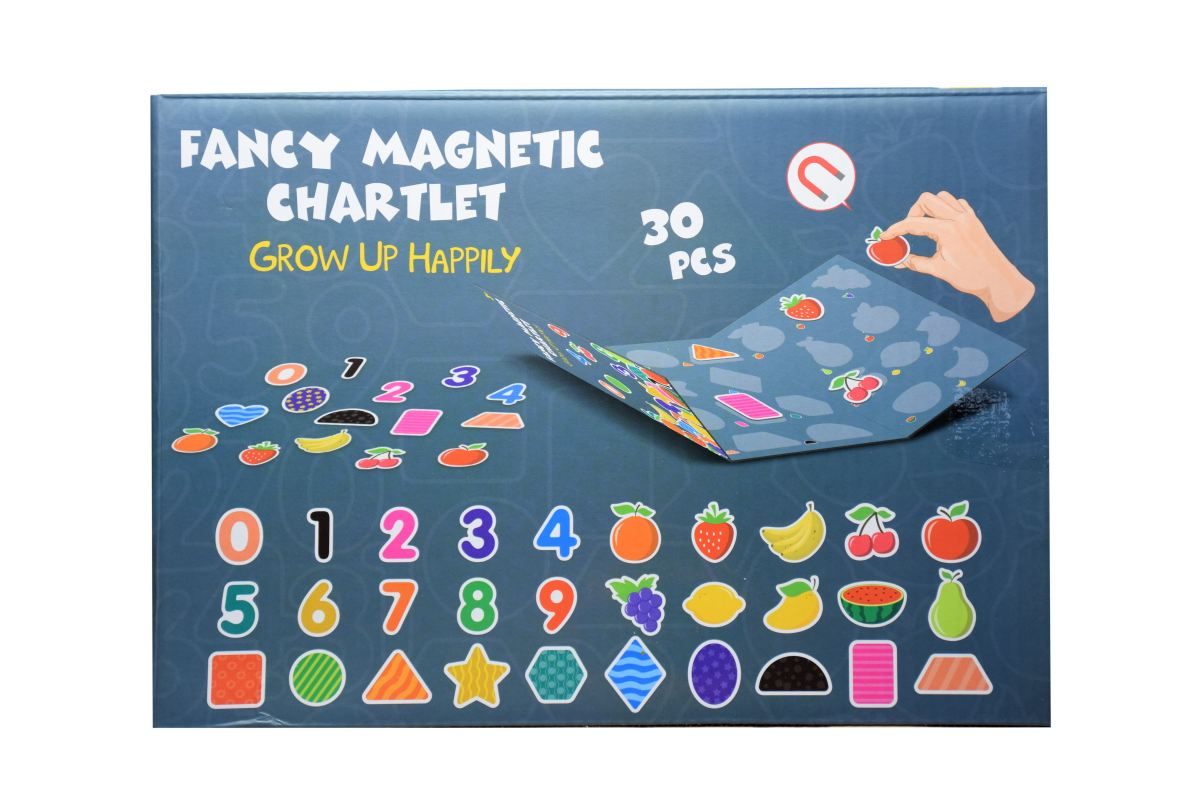 Puzzle magnetique-30pcs-fancy magnetic chartlet +3ans - Image 3