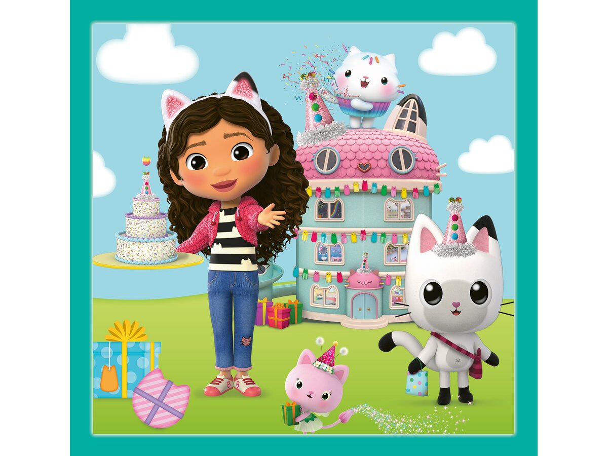 Puzzle 3e1 gabby's Doll house activités +3ans - Image 4