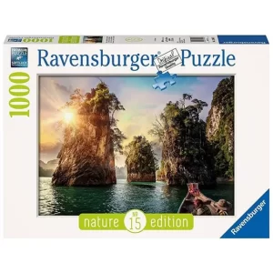 PUZZLE 1000PCS-THREE ROCKS IN CHEOW-THAILAND
