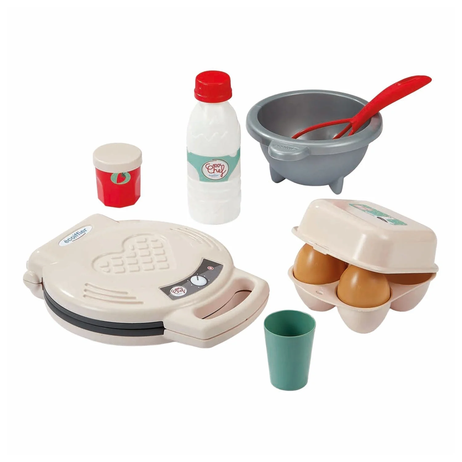 Dinette set le gaufrier 100 % chef set de-19pcs +18mois - Image 2