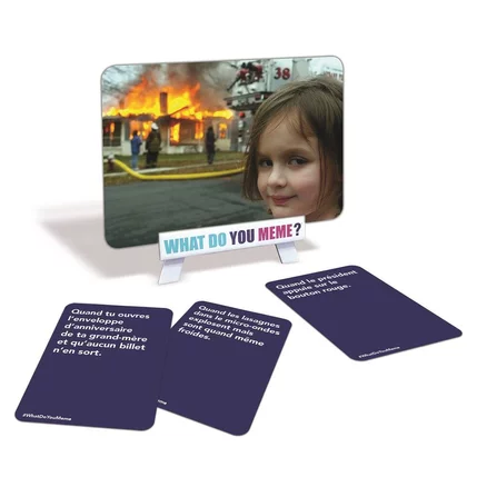 JEU DE SOCIETE WHAT DOU YOU MEME? 3 JOUEURS +18ANS - Image 2
