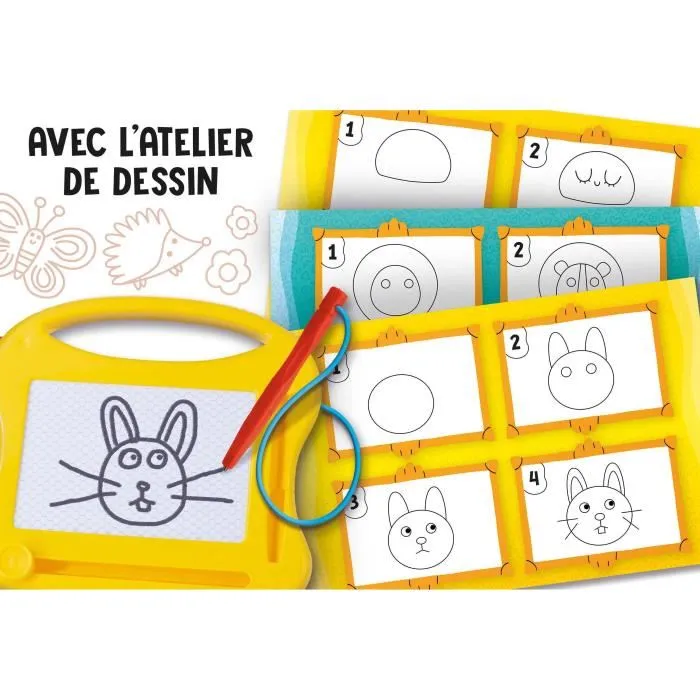 Jeu éducatif carotina exercices amusants chiffres et animaux -3-6ans - Image 3