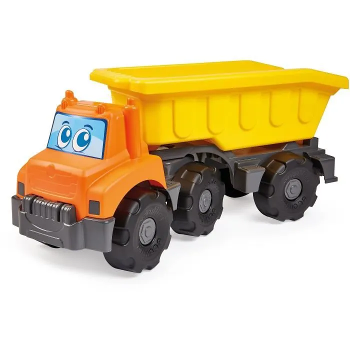 CAMION BENNE MONSTER TP58CM-JAUNE ORANGE+18MOIS