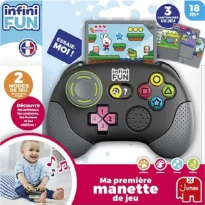 MA PREMIERE MANETTE DE JEUX VIDEO NOIR+18MOIS