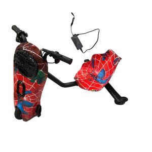 Tricycle électrique 36v lumineux et sonore Bluetooth +contact Spiderman