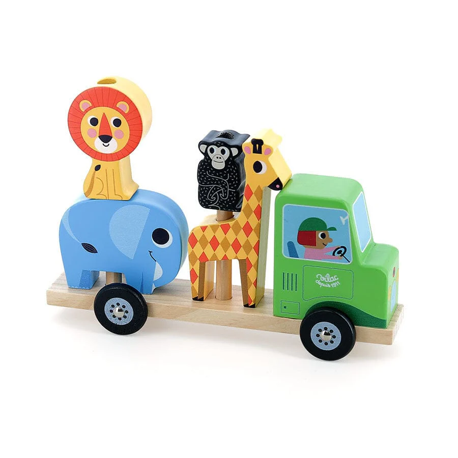 JEU EMPIL'ANIMAUX EN BOIS+2ANS - Image 2