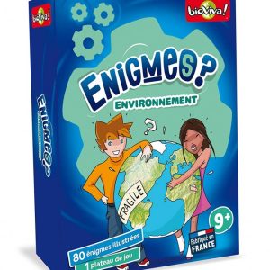JEU ENIGMES? ENVIRONNEMENT-78 ENIGMES+9ANS