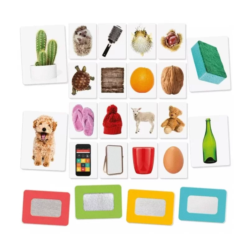 Jeu educatif montessori tactile flashcards-1-4ans - Image 2